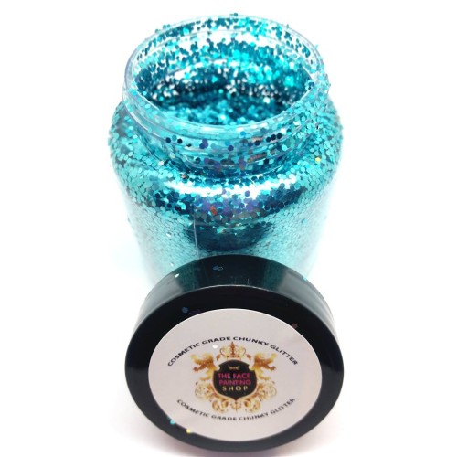 Chunky Glitter Aqua 50g (Aqua 50g)